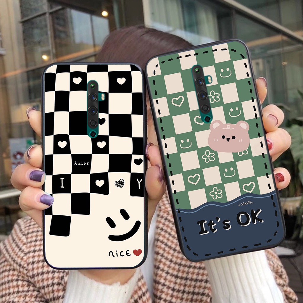 Ốp lưng Oppo Reno 2 - Reno 2z - Reno 2f gấu bearbrick in hình thể thao cá tính,siêu cute- GIÁ RẺ cực bền