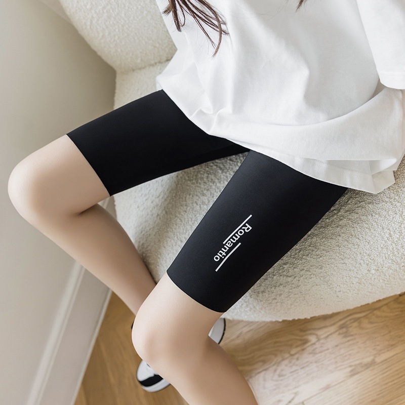 Quần legging 5 tấc lưng cao ôm dáng tập Yoga cho nữ