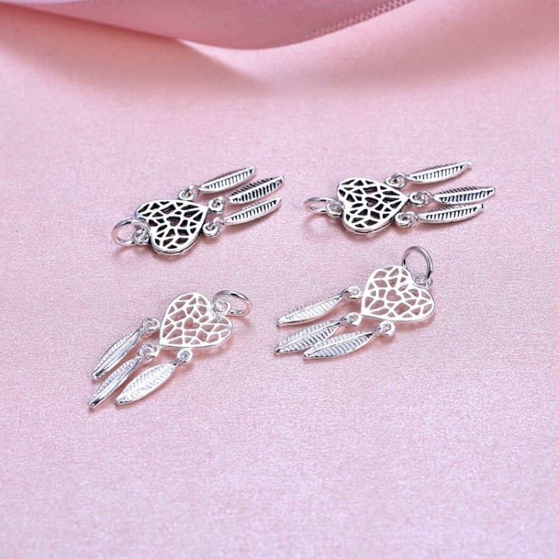 FREE SHIP  Charm dreamcatcher bạc cực xinh - Hàng siêu đẹp bạc loại 1 PH318