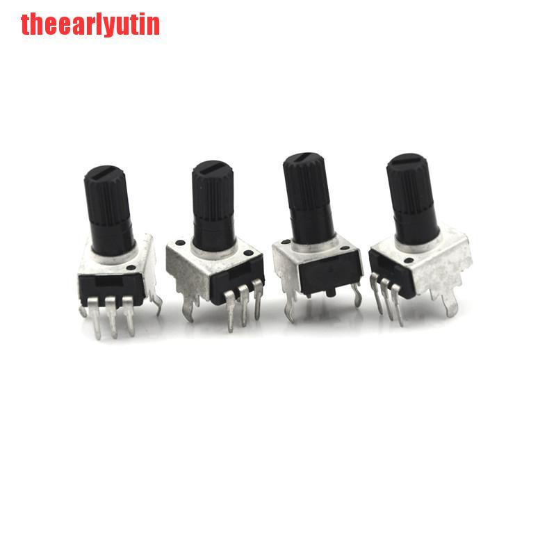 Set 10 Chiết Áp Có Thể Điều Chỉnh Rv09 5-100k 12.5mm Shaft 3pins