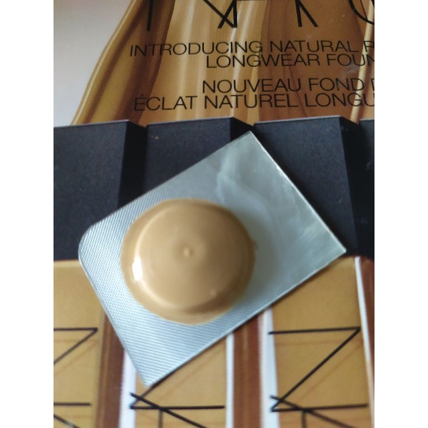 Mẫu thử kem nền Siêu Đỉnh Siêu Che Phủ Thoáng Nhẹ Lâu Trôi Nars Foundation Sample 1ml