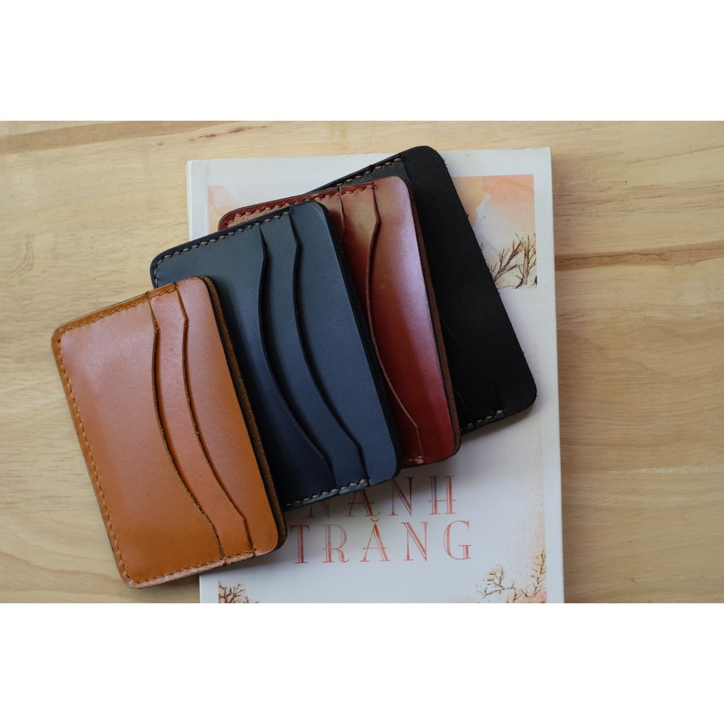 Ví Mini Đựng Thẻ Cardholder Da Thật SaiGon Leather