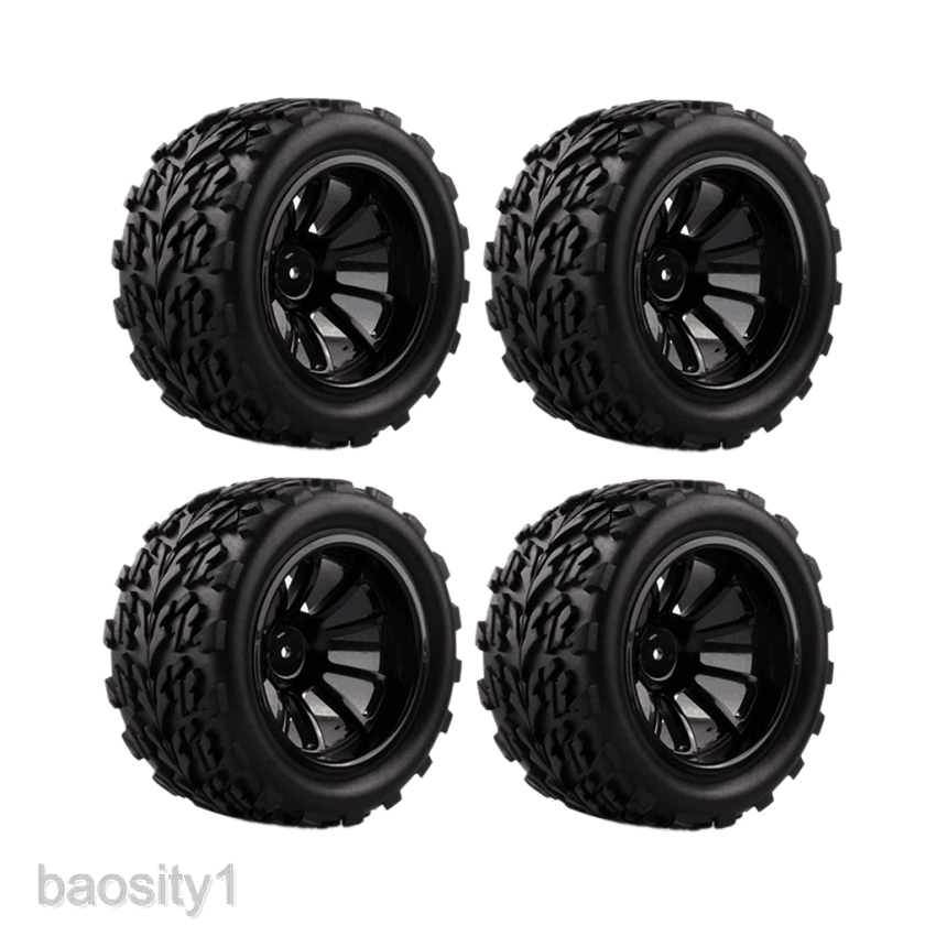 Set 4 Bánh Xe 118mm Chuyên Dụng Cho Xe Điều Khiển Hsp Hpi Redcat Traxxas Tỉ Lệ 1:10