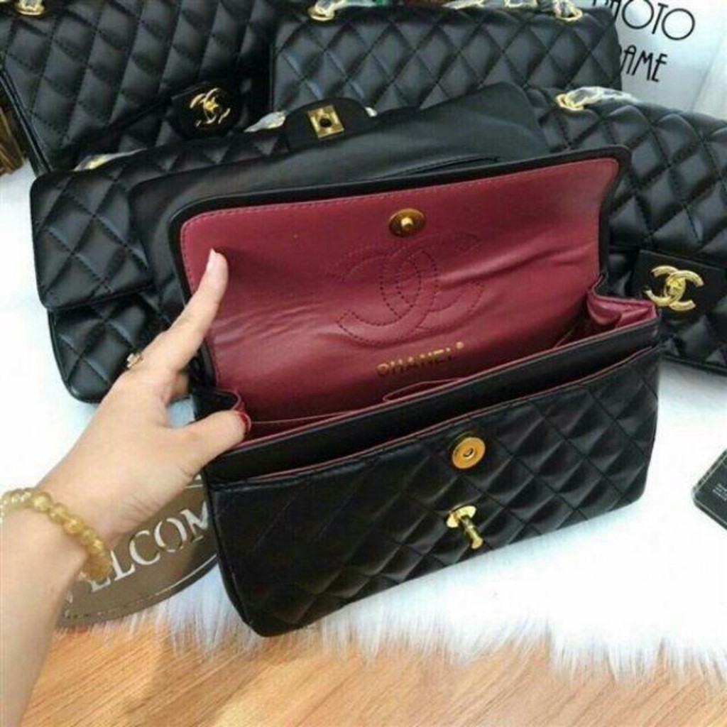 Túi Xách Classic Nữ Size 28 Chất Da Xịn Xò Phom Túi Chuẩn