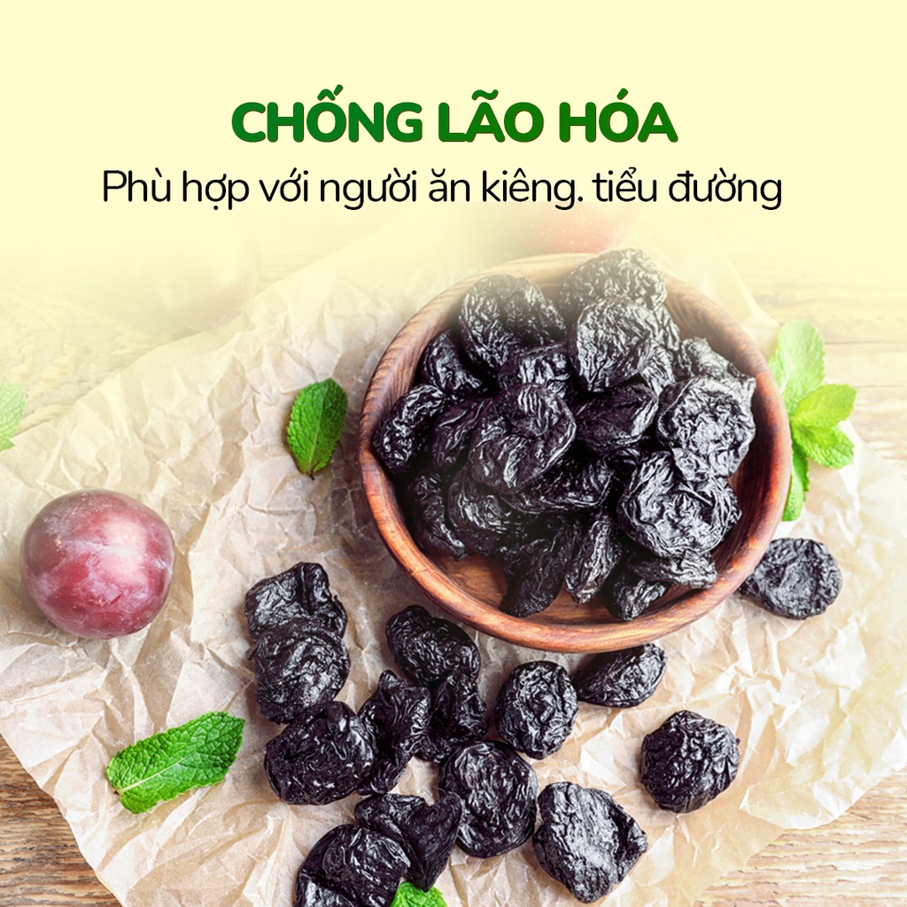 COMBO 2 BỊCH MẬN SẤY MỸ 120g Dan.D.Pak nhập khẩu nguyên đai nguyên kiện, không chất bảo quản , tốt cho sức khỏe, chống l