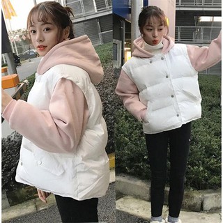 Áo phao béo mũ nỉ