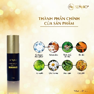XỊT DƯỠNG ẨM CĂNG BÓNG DA SENNIO