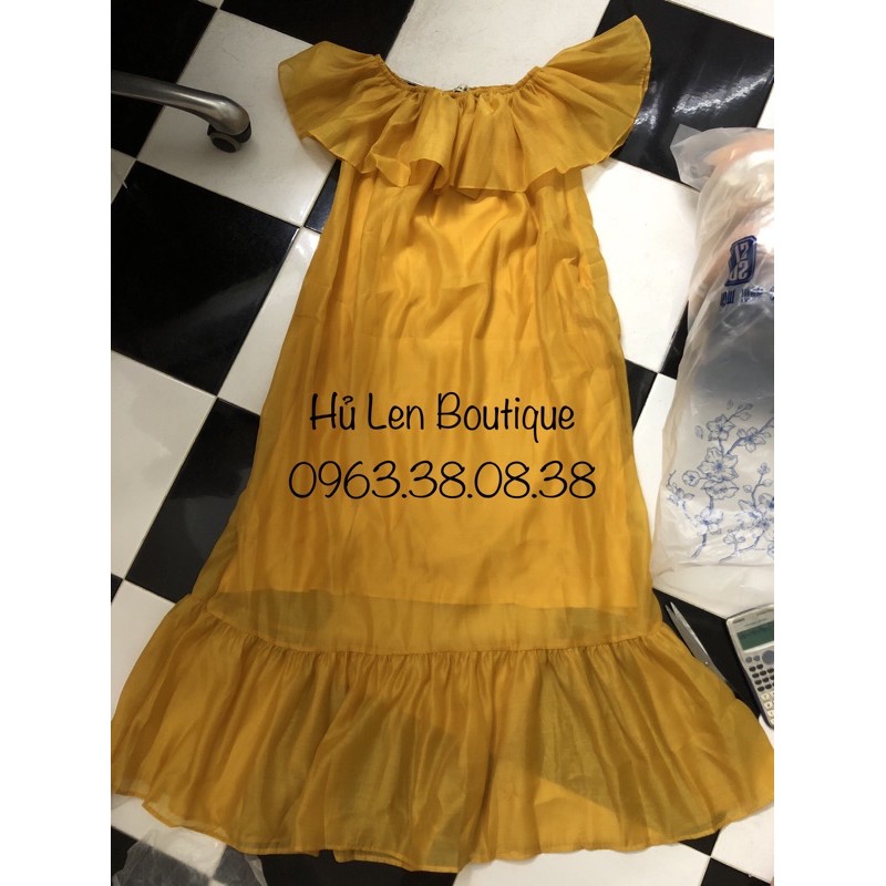 ĐẦM MAXI BẸT VAI BÈO NGỰC (KÈM VIDEO HÌNH THẬT) | BigBuy360 - bigbuy360.vn