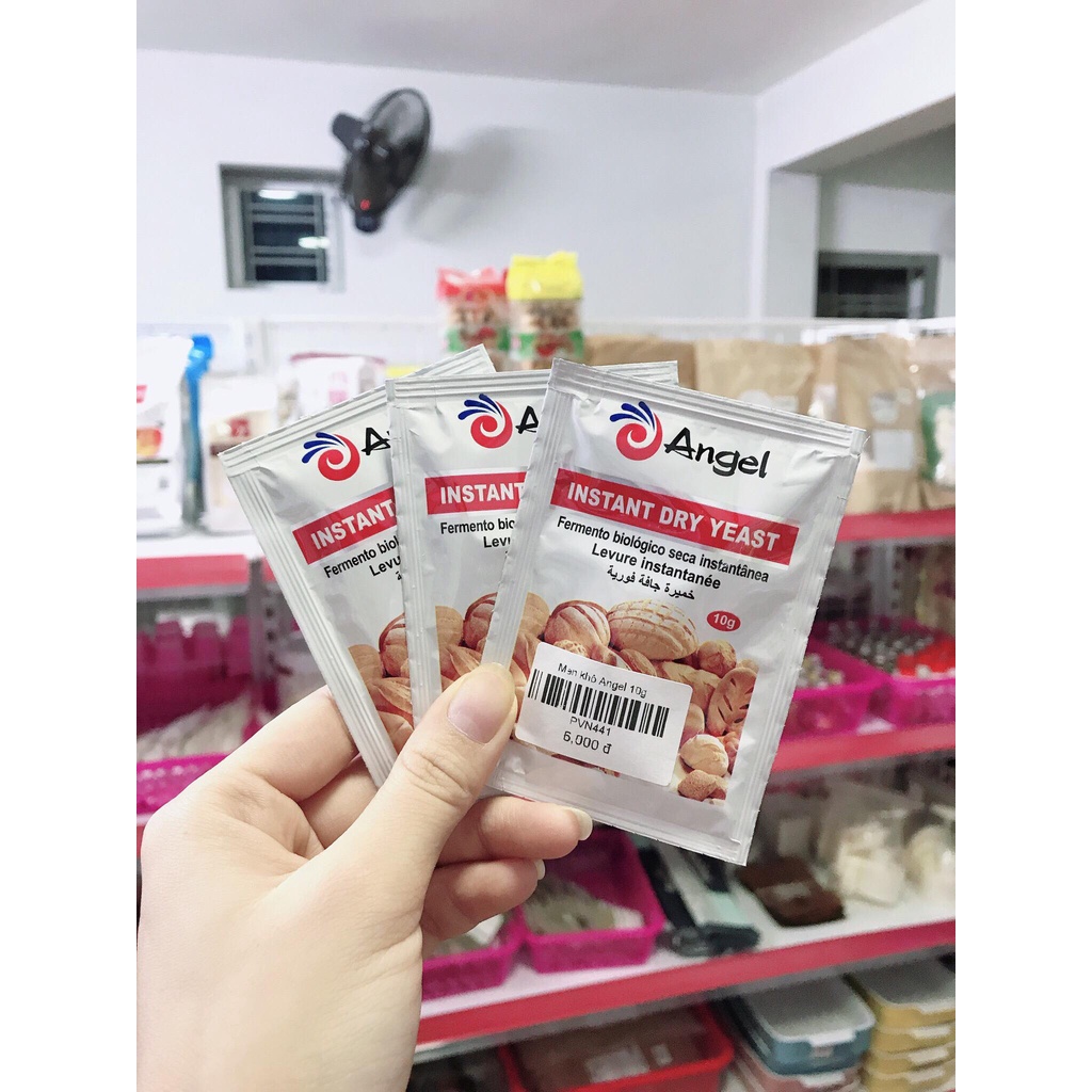 Men nở Instant Angel 10g làm bánh