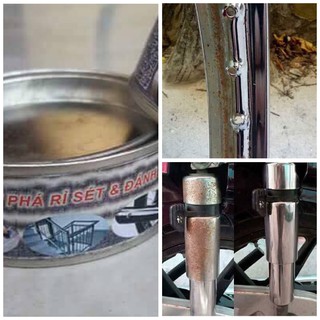 Kem Đánh Rỉ Sét Chất Phá Rỉ Sét ( Tặng Miếng Đánh )