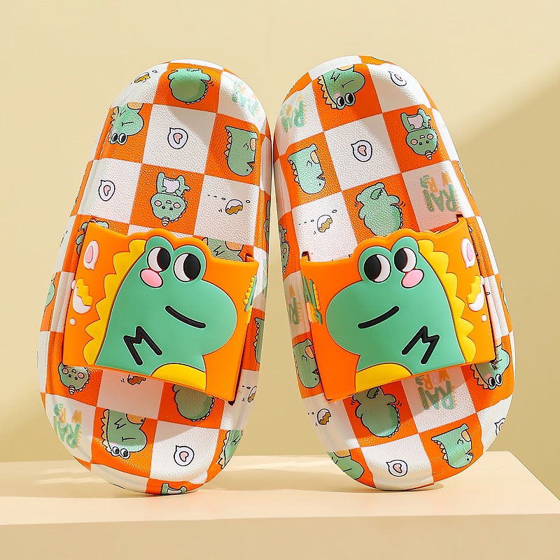 (TH14) Dép Cho Bé Họa Tiết Khủng Long Đáng Yêu