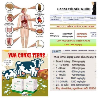 CANXI DẠNG BỘT HÒA TAN TRẺ EM_ TIENS