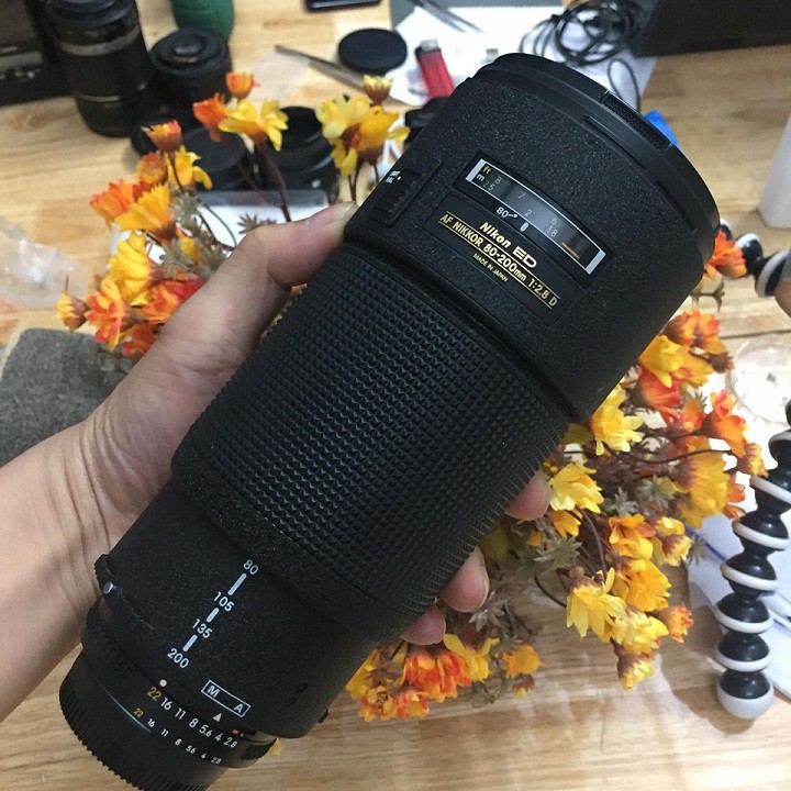 Ống kính Nikon 80-200f2.8D đời II