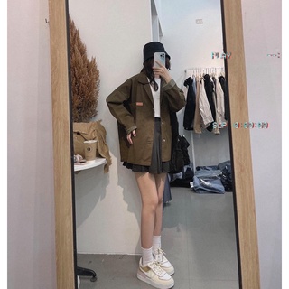 Áo blazer 2 lớp logo ngực