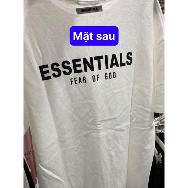 Áo thun ESSENTIALS 2 mặt-thun 3158