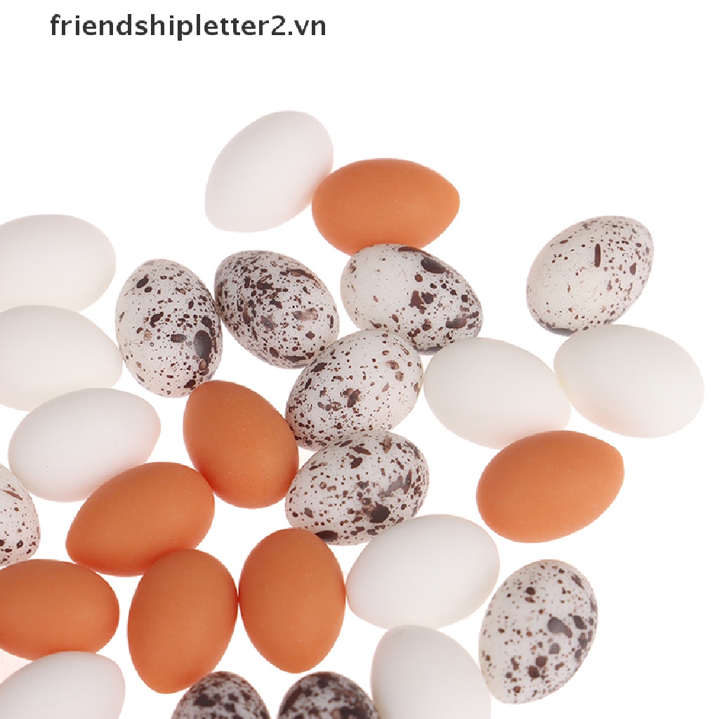 #Nóng Trong Kho# Set 10 Quả Trứng Giả Đồ Chơi Búp Bê
