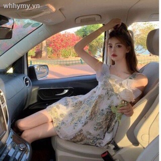 Đầm Búp Bê Hai Dây Phối Nơ Cho Nữ