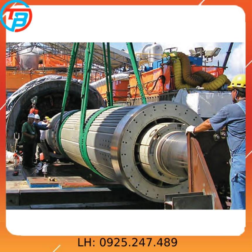 Dây cáp vải cẩu hàng 2 tấn x 10 mét - rộng 5cm - Hệ số 5:1