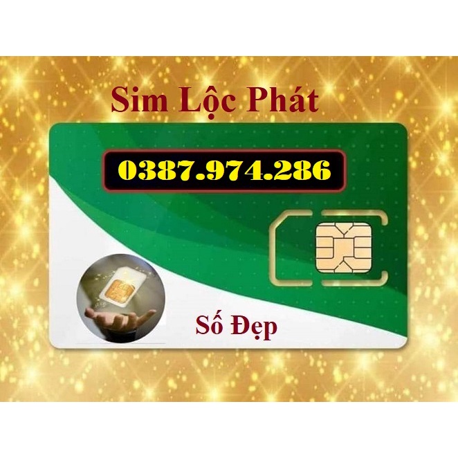 Sim 4G Viettel Sim Viettel số đẹp Lộc Phát 66 88 68 86 list 6