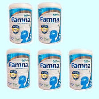 Sữa bột Famna step 1, 2, 3, 4 lon 400g đề kháng khoẻ, tiêu hoá tốt, bé cao lớn và thông minh - Hàng chính hãng