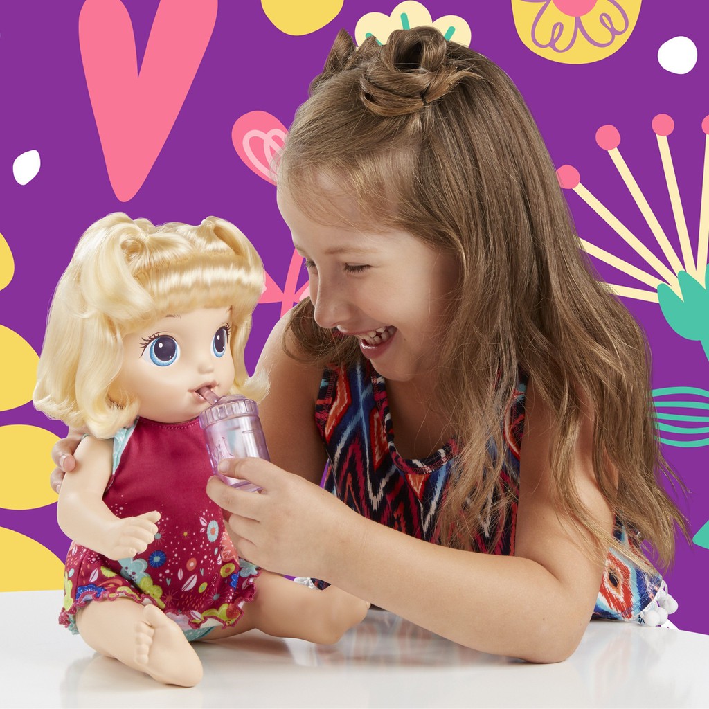 Búp bê Baby aLive - Bé Lala Tập Ngồi Bô E0609