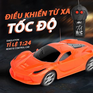 Xe ô tô điều khiển từ xa, giải trí, giáo dục phát triển kỹ năng cơ bản an toàn cho bé