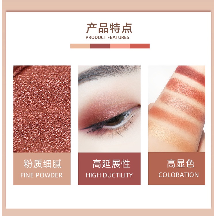 Bảng Phấn Mắt Funpark 16 Màu Sắc Phong Cách retro Dành Cho Người Mới Bắt Đầu