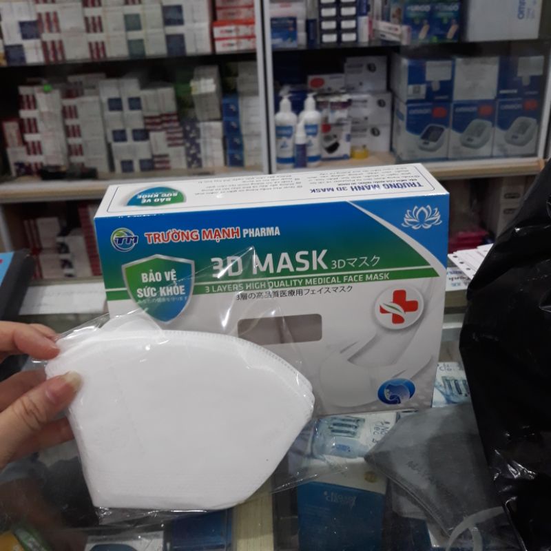 Khẩu trang 3D Mask 50 chiếc
