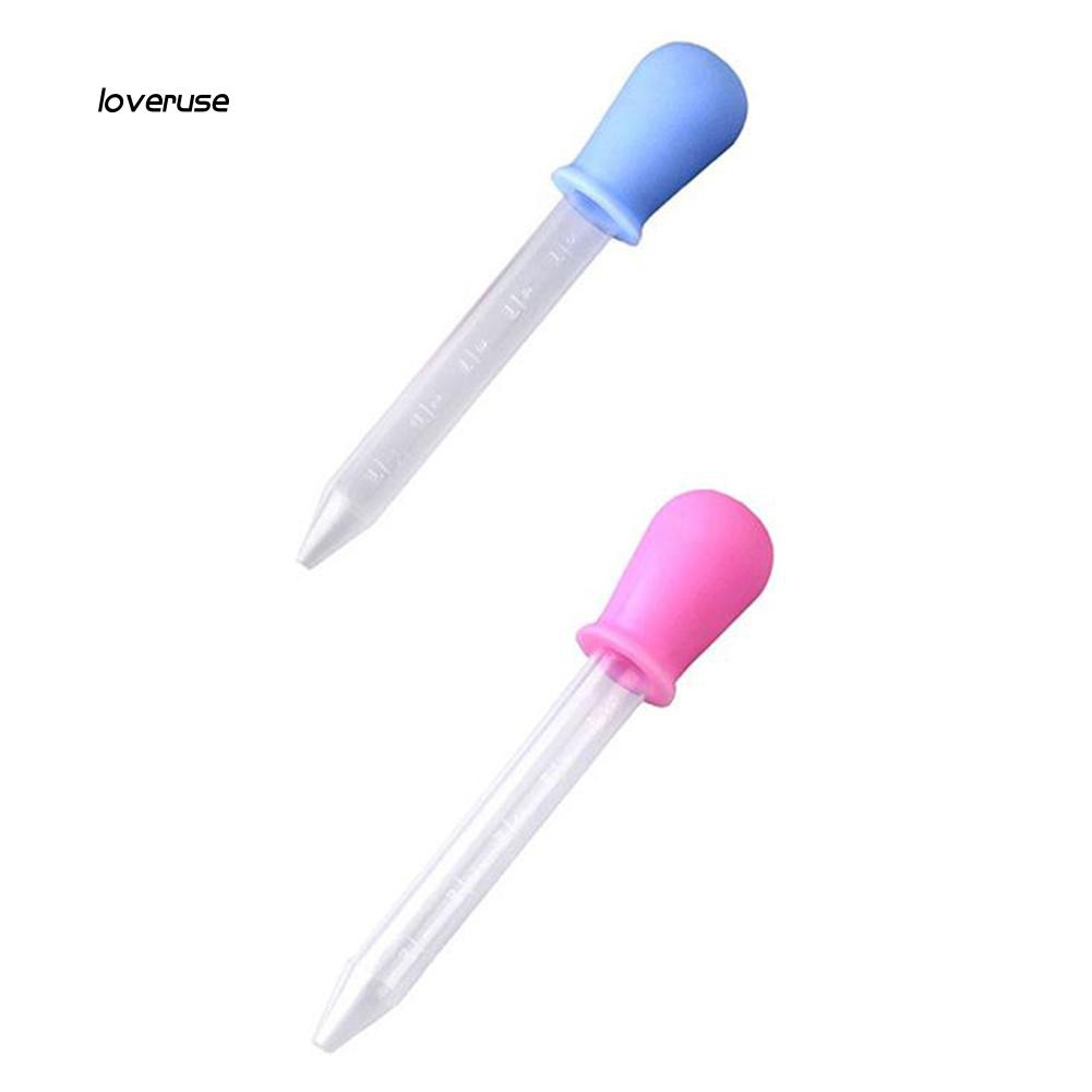 [Hàng mới về] Ống bóp nhỏ giọt hỗ trợ cho bé uống thuốc an toàn tiện lợi dung tích 5ml