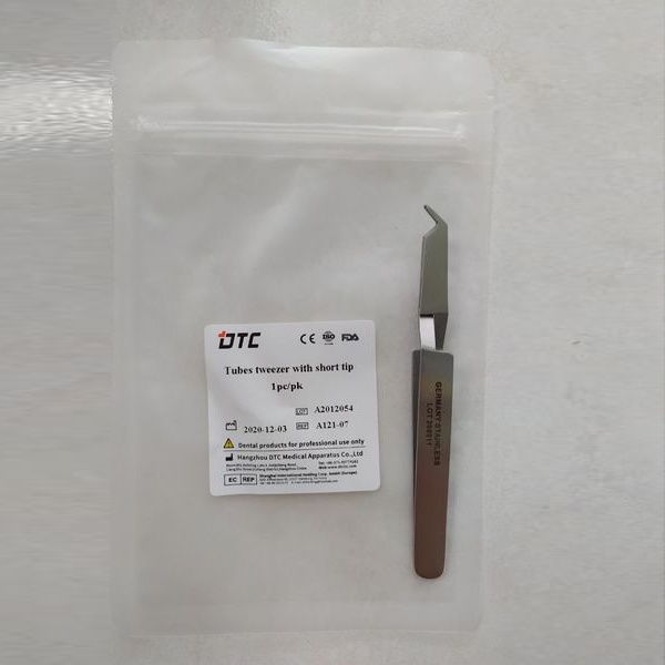[Chính hãng] Kẹp gắp mắc cài ngắn (Tubes tweezer with short tip)