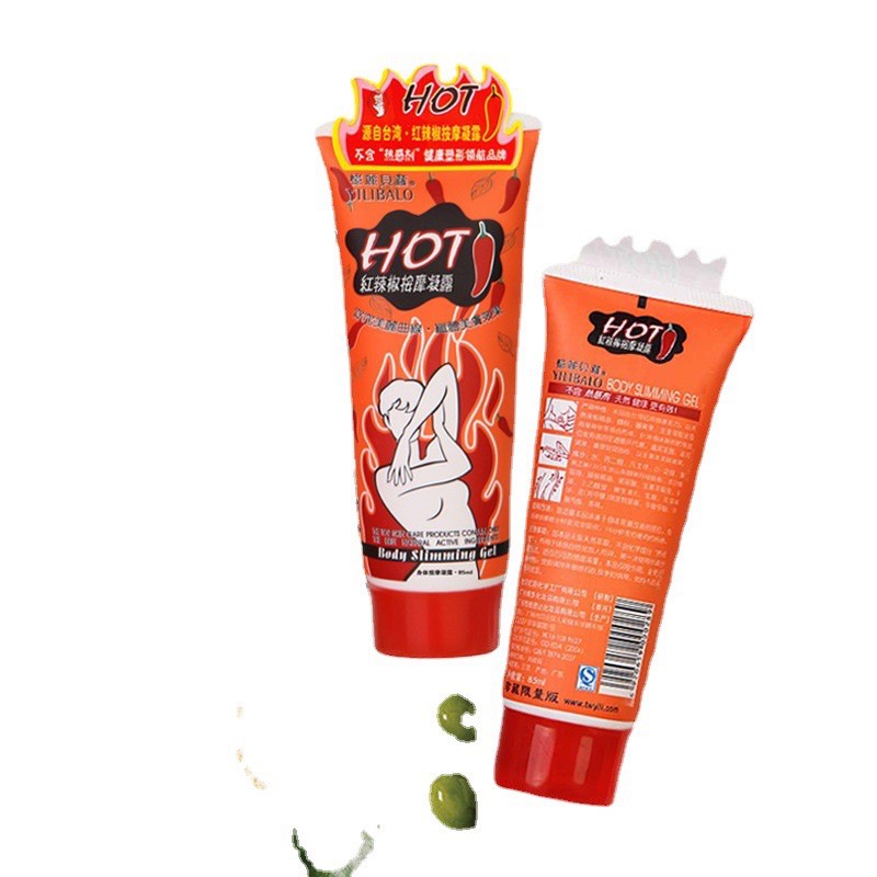 Kem Tan mỡ Cà phê và ớt Body Sliming Cream Yilibalo - Gel tan mỡ Hot Body slimming gel Yilibalo - HX100