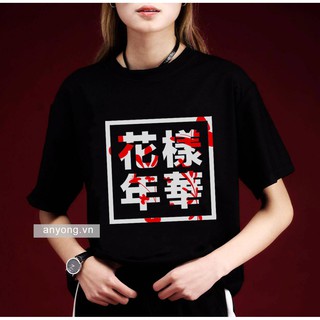 ÁO THUN  BTS HOA DẠNG NIÊN HOA