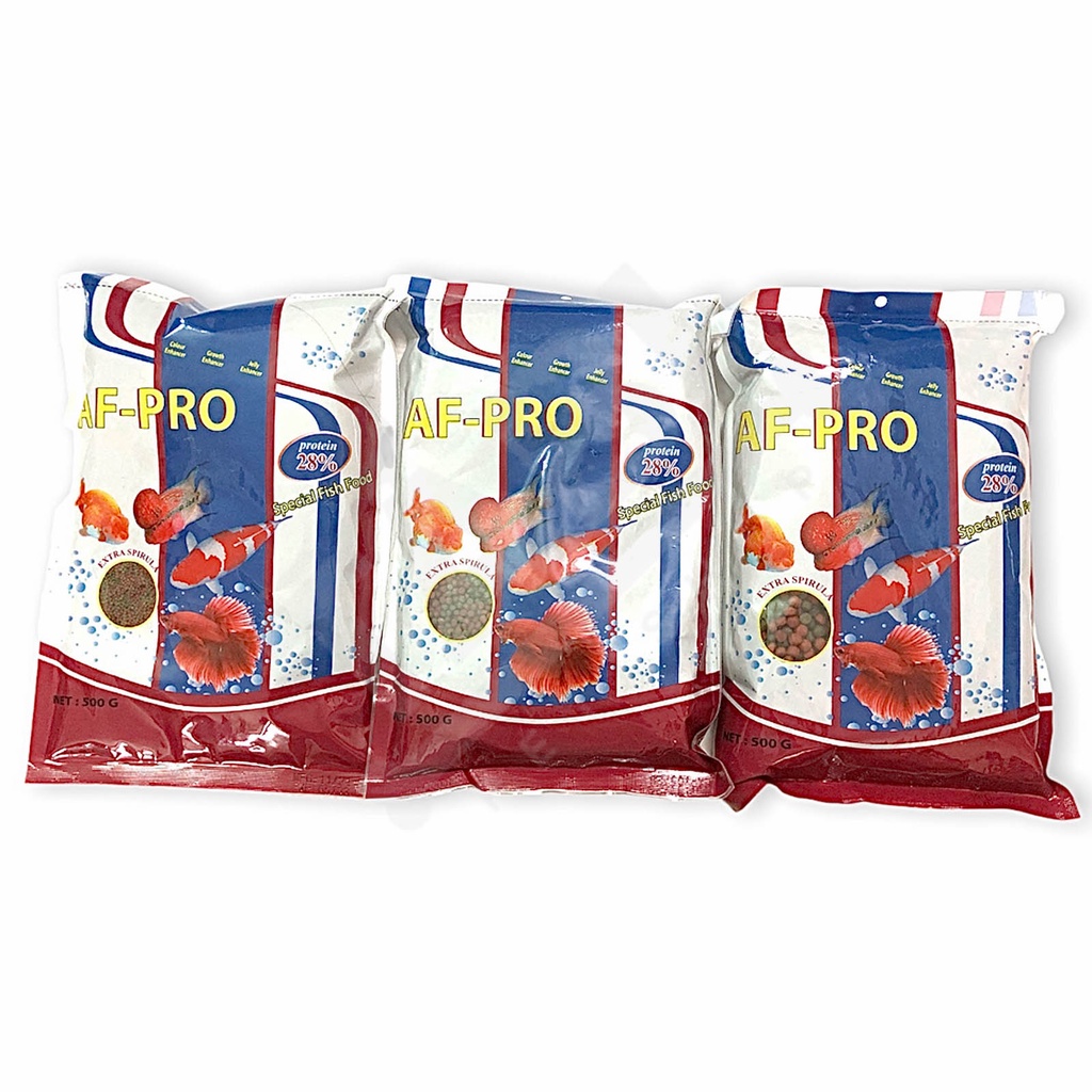 500G THỨC ĂN CÁ AF-PRO Không Làm Dơ Nước, Tốt Cho Cá Cảnh [AF-PRO 500G]