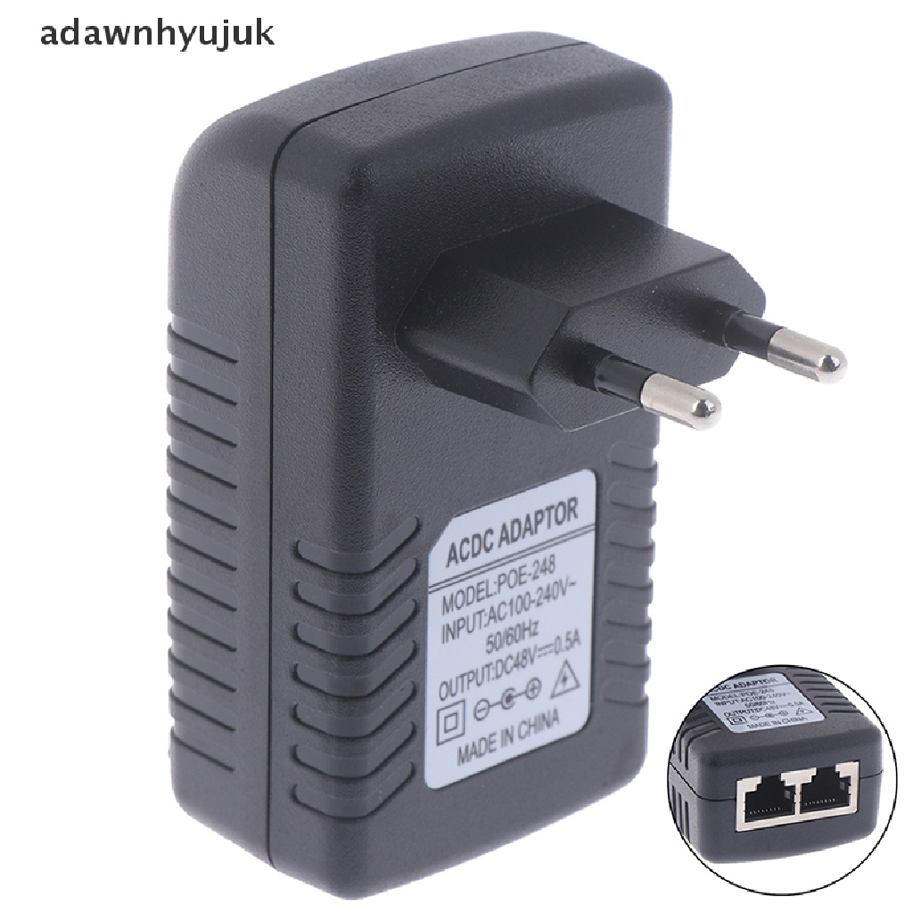 Bộ Nguồn poe adawnhyujuk 48V 0.5A Cho Điện Thoại / camera ip