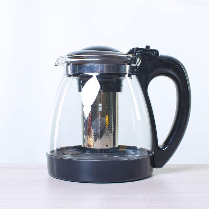 Bình Lọc Trà Thủy Tinh Dung Tích Lớn 1300ml Sang Trọng Lõi Lọc Inox 304 Cao Cấp Kiểu Dáng Hiện Đại