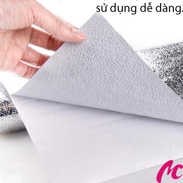 Cuộn Giấy Dán Bếp Tráng Nhôm Chịu Nhiệt Cao Cấp_MC462