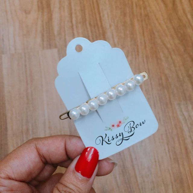 Tag kẹp tóc - nhận in theo yêu cầu -In Bạch Dương