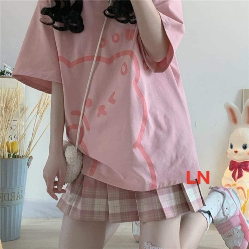 Áo phông gấu WOO LN11