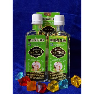 Combo 2 chai Tinh dầu tràm Bé Thơ loại thường 50ml dùng tắm cho bé, điều trị ho, cảm cúm, sổ mũi, giữ ấm cơ thể cho bé
