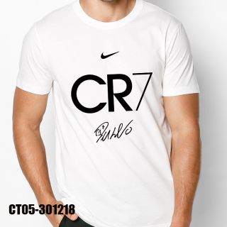 Áo thun nam in logo CR7 Cristiano Ronaldo