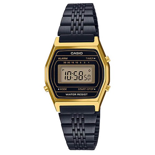 Đồng hồ Nữ Casio điện tử dây kim loại thời trang LA690 - Chính hãng Anh Khuê