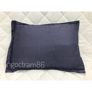 Gối trẻ em EVERON kích thước 35cm x 50cm  (1 chiếc vỏ gối kèm ruột gối )( xanh than nhạt )