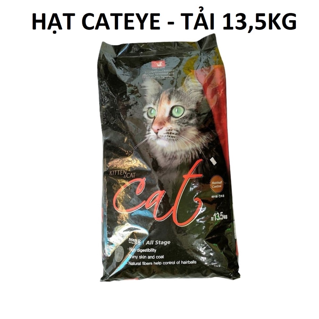 Hạt thức ăn cho mèo Cat Eye tải 13,5kg chính hãng