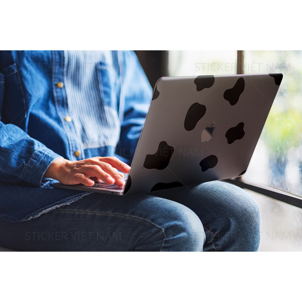 Sticker BÒ SỮA chống nước dán nón bảo hiểm, laptop, ốp điện thoại | BigBuy360 - bigbuy360.vn