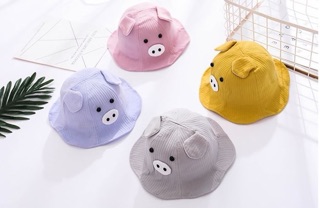 Mũ vải mặt heo