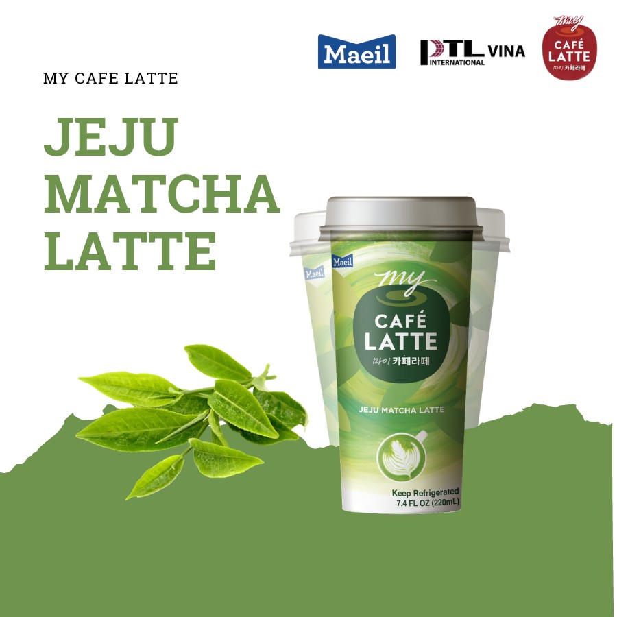 Cà Phê Uống Liền MAEIL My Café Latte Nhập Khẩu Hàn Quốc, Hương Vị Thơm Ngon 220ml