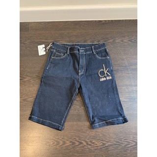 Thanh lý pass new quần lửng quần short jean dáng ôm biker ck