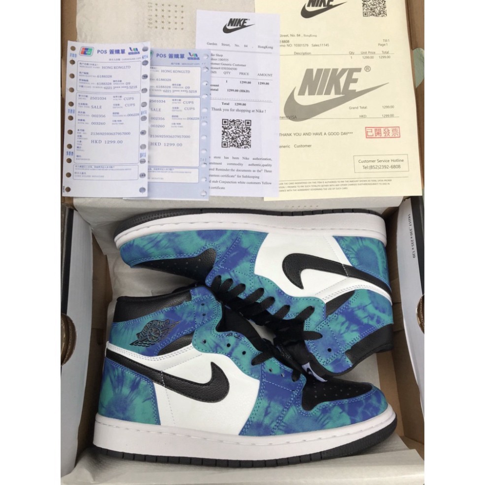 (FULL BOX BILL) GIÀY SNEAKER AIR J.O.R.D.A.N RETRO HIGH 'TIE DYE'