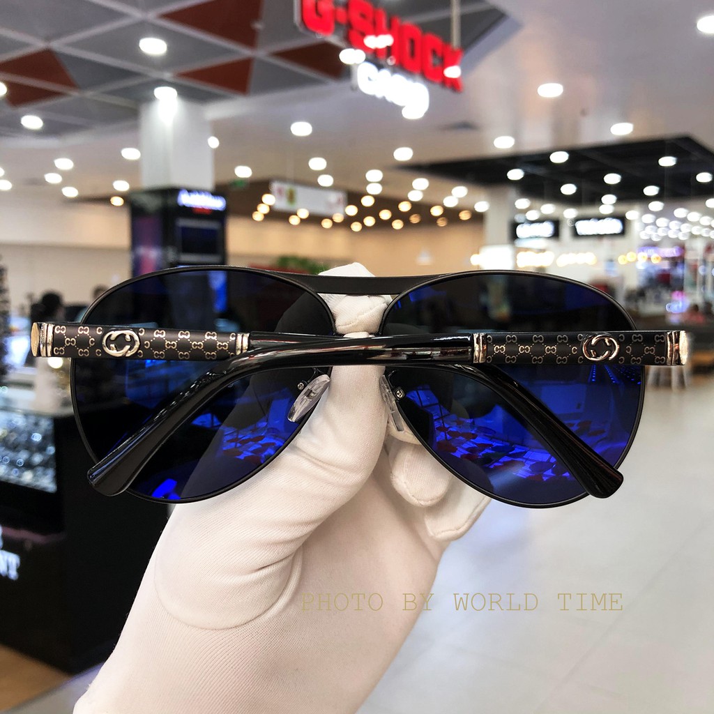 Kính mát nam cao cấp GC full box, bảo hành 12 tháng, tròng Polarized cường lực, chống chói