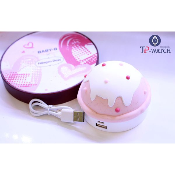 Đồng Hồ Nữ Dây Nhựa Casio Baby-G BA-110PI-4A Chính Hãng - BA-110PI-4APRH Hương Kem Dâu